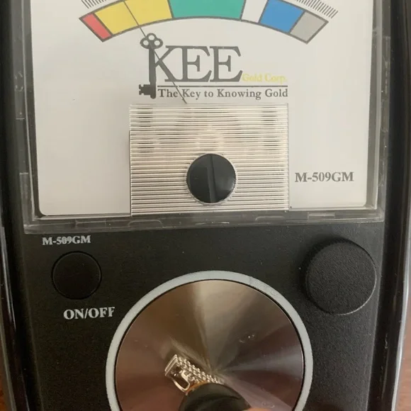 10k White Gold $ Sign Charm